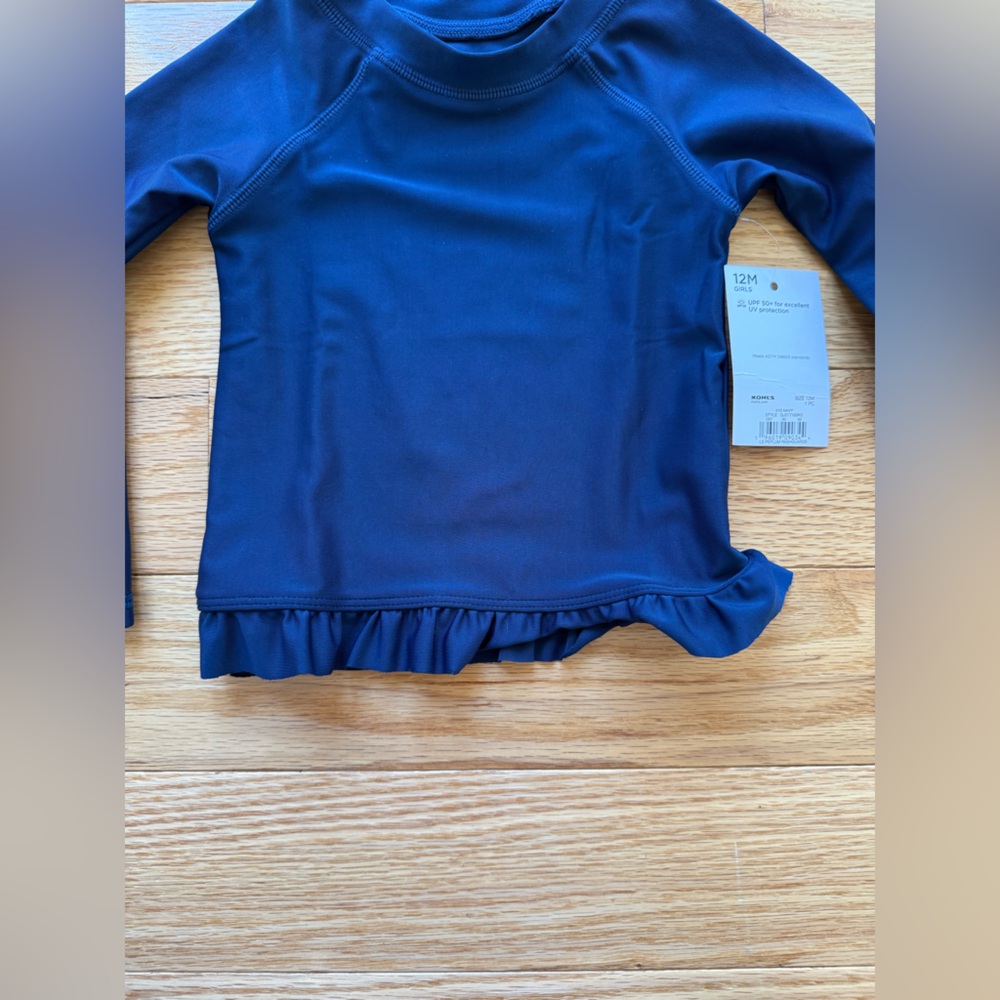Jumping Beans Girls Rashguard - Picture 2 of 4